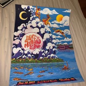 Dave Matthews Band poster jones beach 2022